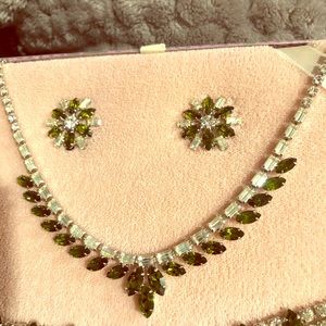 Antique authentic costume jewelry set